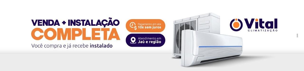 Venda + instalação completa. Você compra e já recebe instalado.